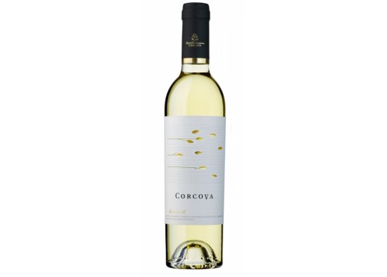 CORCOVA SAUVIGNON BLANC & CHARDONNAY (375 ML), vin alb dulce, corcova, vin romanesc, vin alb, vin dulce, vin desert, corcova dessert