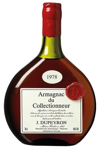 Armagnac dupeyron millesime 1978, Armagnac de colectie, Bauturi de colectie