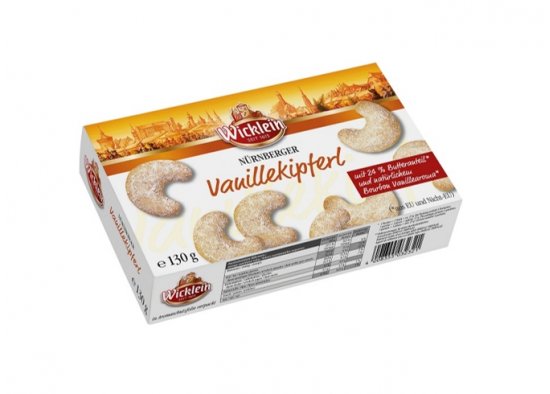 CORNULETE CU UNT SI VANILIE 130G, 